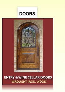 Entry and Wine Cellar Doors